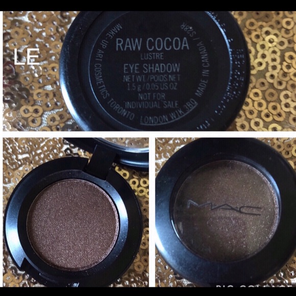 MAC Cosmetics Other - Mac cosmetics LE eyeshadow raw cocoa MAC Cosmetics Other - Mac cosmetics LE eyeshadow raw cocoa